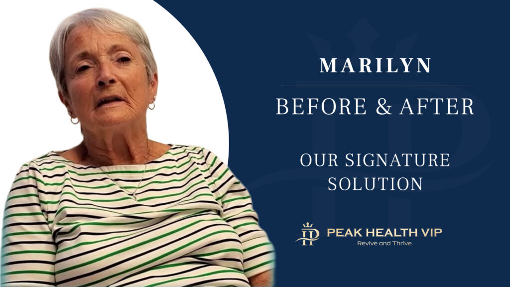 shoulder pain recovery at 75 with peak health vip